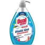 Dish Soap Dual Power Vinegar – Degreasing Dishwashing Liquid 1 Liter