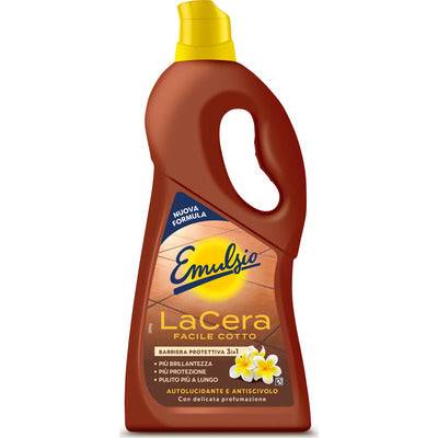 Emulsio La Cera 725 ml – Lucidante Pavimenti con Cera Carnauba