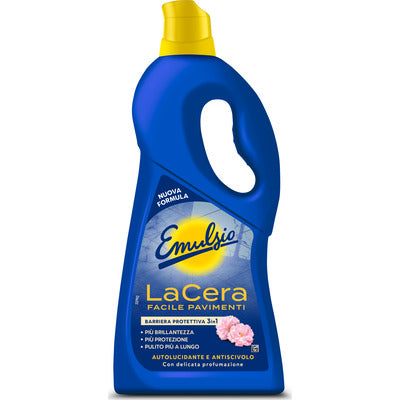 Emulsio La Cera 725 ml – Lucidante Pavimenti con Cera Carnauba