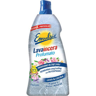 Emulsio Lavaincera Profumato Igienizzante 875 ml – Lava e Lucida Pavimenti