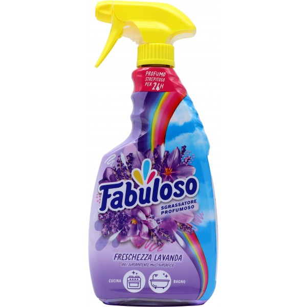 Fabuloso Sgrassatore Lavanda Spray 750 ml detergente multisuperfici profumato