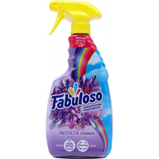 Fabuloso Sgrassatore Lavanda Spray 750 ml detergente multisuperfici profumato