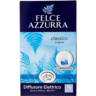 Felce Azzurra Aria di Casa Diffusore Elettrico Classico Original 20 ml profumatore ambiente CleanovaShop.it by Detercava