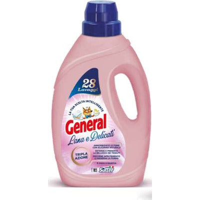 detersivo lavatrice general lana e delicati 28 lavaggi