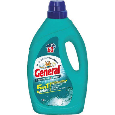 Detersivo Lavatrice General Universale 5 in 1 – 60 Lavaggi