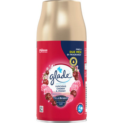 Glade Automatic Spray ricarica Luscious Cherry e Peony 269 ml profumatore ambiente CleanovaShop Detercava
