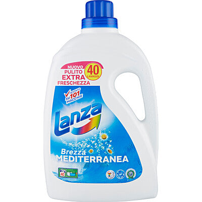 detersivo lavatrice lanza brezza mediterranea 40 lavaggi 2000 ml