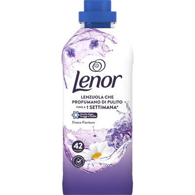 Lenor Fabric Softener Pink Amethyst and Musk Notes 42 Washes