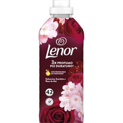 Lenor Fabric Softener Pink Amethyst and Musk Notes 42 Washes