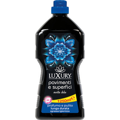 Luxury pavimenti nota blu 1250 ml detergente pavimenti CleanovaShop by DETERCAVA
