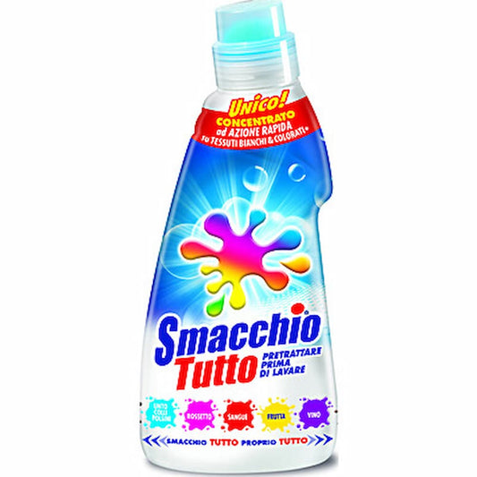 Smacchio Tutto Concentrated Universal Stain Remover 250ml - Removes Tough Stains on White and Colored Fabrics