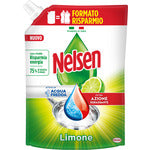 nelsen detersivo piatti limone ricarica 1650 ml sgrassante stoviglie formato risparmio