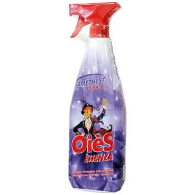Oies Essenza Luxury Amethyst Spray 750 ml detergente multisuperficie CleanovaShop by DETERCAVA