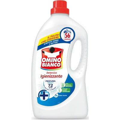 detersivo lavatrice omino bianco igienizzante 56 lavaggi