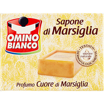 Omino Bianco sapone di Marsiglia 250g per bucato e pretrattamento macchie