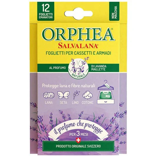 Orphea Salvalana Scented Sheets Flowers 12 Pieces – Wardrobes and Drawers
