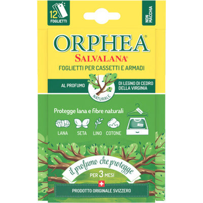 Orphea Salvalana Scented Sheets Flowers 12 Pieces – Wardrobes and Drawers