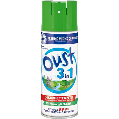 Oust 3 in 1 Disinfectant Fresh Garden 400 ml – Surfaces Fabrics Furniture