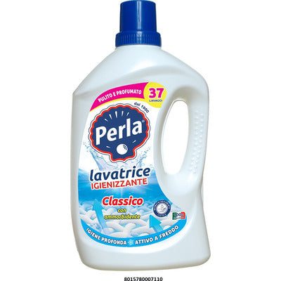 detersivo lavatrice perla igienizzante classico 37 lavaggi