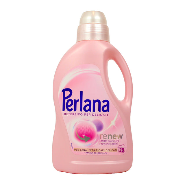 Perlana detersivo capi delicati rosa 28 lavaggi lana e seta
