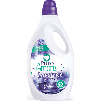 Detersivo Lavatrice Puro Amore Igienizzante Bianco Latte – 45 Lavaggi