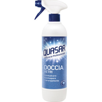 Quasar Doccia Anticalcare Spray 580 ml detergente box doccia CleanovaShop by DETERCAVA