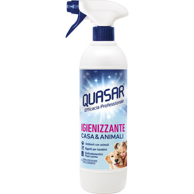 Quasar Igienizzante Casa e Animali Spray 580 ml CleanovaShop by DETERCAVA