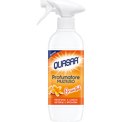 Quasar Profumatore Multiuso Floral Spray 500 ml – Detergente Profumato