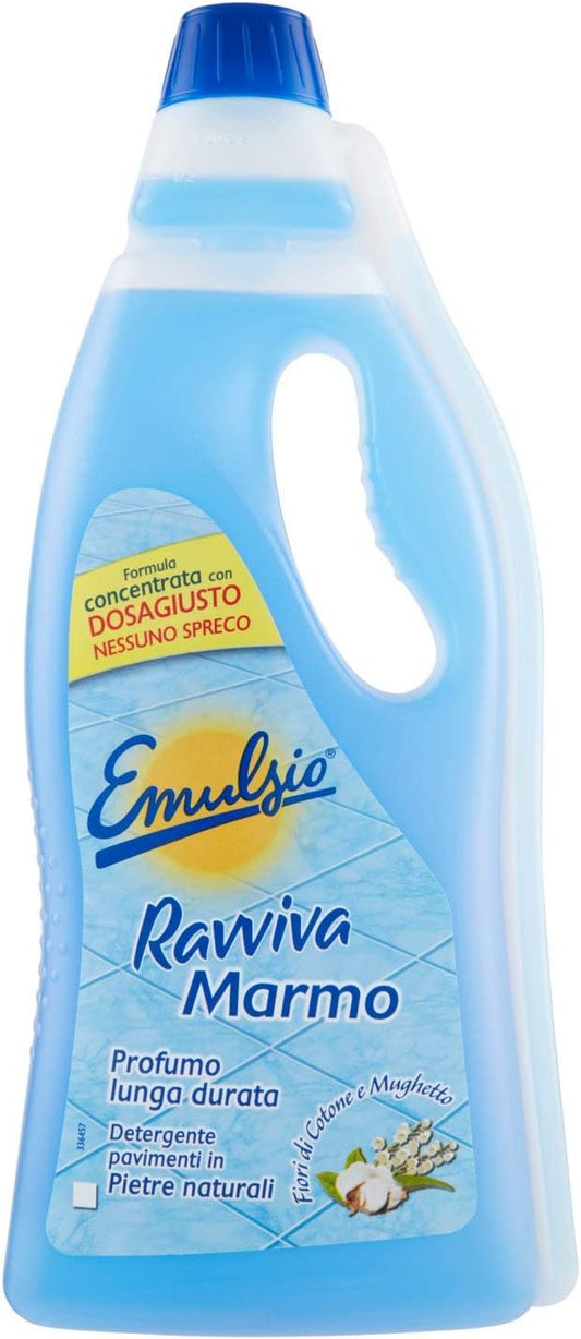 Emulsio Ravviva Marmo 1 litro detergente pavimenti marmo pietre naturali