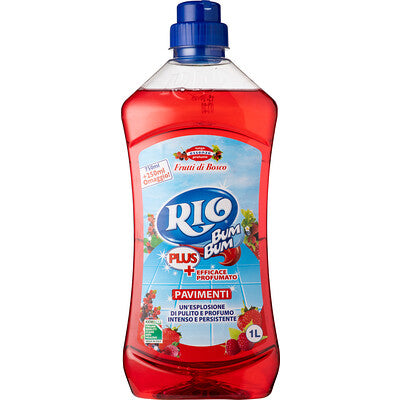 Rio Bum Bum Pavimenti Frutti di Bosco 1L detergente pavimenti CleanovaShop by DETERCAVA