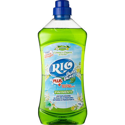 Rio Bum Bum Pavimenti Frutti di Bosco 1L – Detergente Pavimenti Profumato