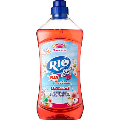 Rio Bum Bum Pavimenti Frutti di Bosco 1L – Detergente Pavimenti Profumato