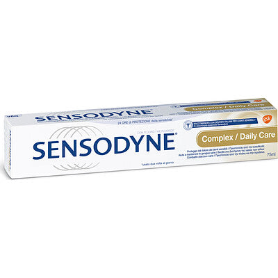 Sensodyne Complex Daily Care dentifricio 75 ml denti sensibili CleanovaShop Detercava