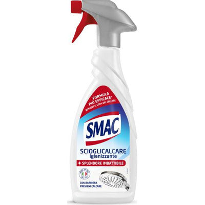 Smac Scioglicalcare Igienizzante Spray 650 ml anticalcare bagno CleanovaShop by DETERCAVA