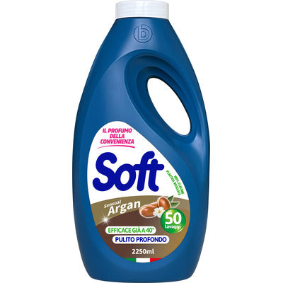 Detersivo Lavatrice Soft Aloe – 50 Lavaggi 2250 ml