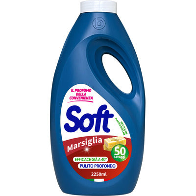 Detersivo Lavatrice Soft Aloe – 50 Lavaggi 2250 ml
