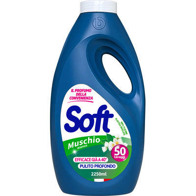 Detersivo Lavatrice Soft Aloe – 50 Lavaggi 2250 ml