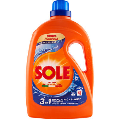 detersivo lavatrice sole bianco splendente 41 lavaggi