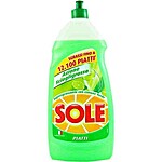 sole detersivo piatti limone verde 1100 ml sgrassante stoviglie detergente cucina