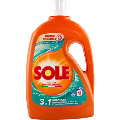 Detersivo Lavatrice Sole Bianco Splendente 3 in 1 – 41 Lavaggi