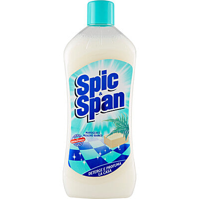 spic and span detergente pavimenti muschio bianco 1000 ml pulizia casa profumo intenso