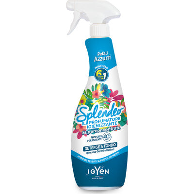 Splendèo Sanitizing Citrus Air Freshener 750 ml - Super-Concentrated Multi-Purpose Spray