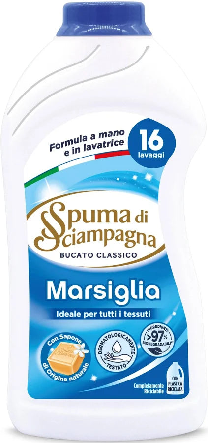 Spuma di Sciampagna Bucato Classico Fresco Pulito 800ml – Laundry Detergent