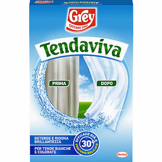 Grey Tendaviva detergente tende 500g pulizia tende bianche e colorate cleanovashop