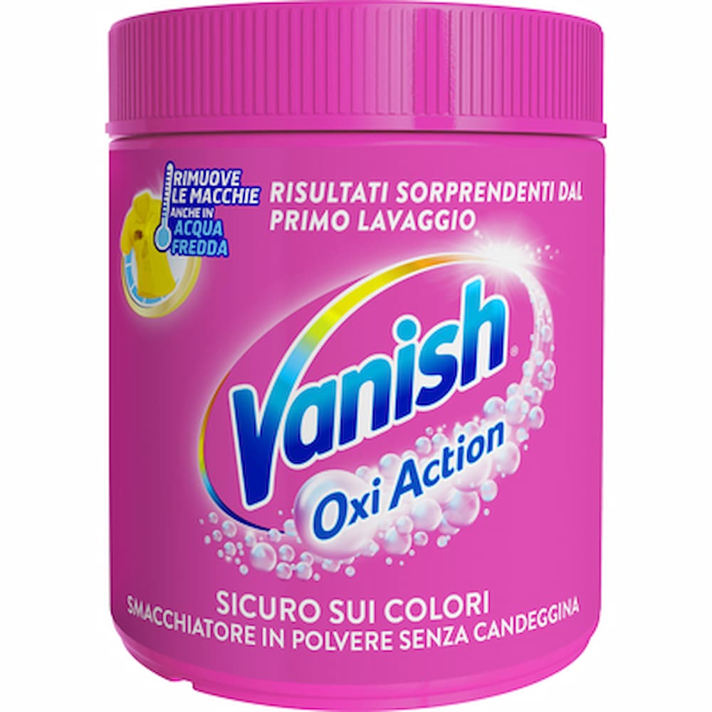 Vanish Oxi Action Spray Smacchiatore 750ml – Pretrattante Multi Macchie per Tessuti Colorati
