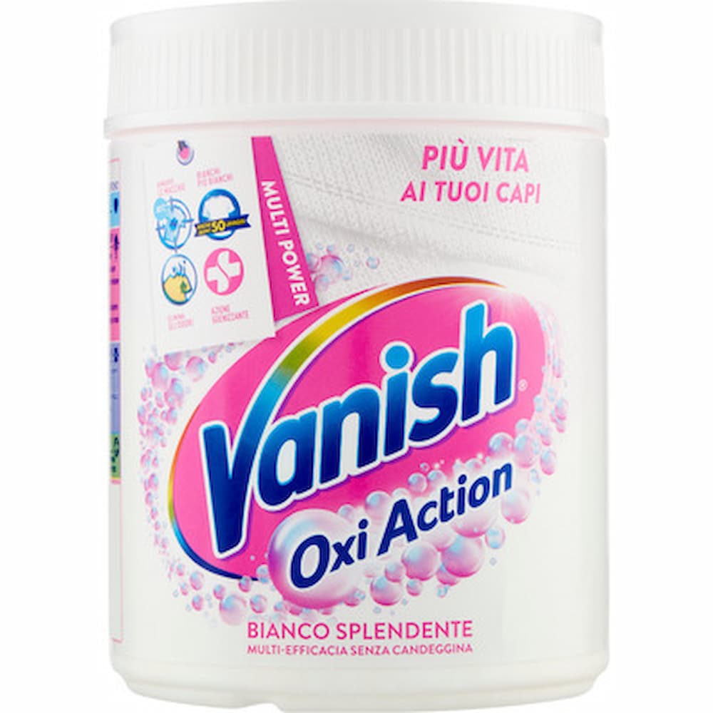 Vanish Oxi Action Spray Smacchiatore 750ml – Pretrattante Multi Macchie per Tessuti Colorati