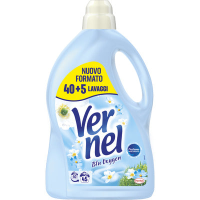 ammorbidente vernel blu oxygen 45 lavaggi maxi formato 2970 ml