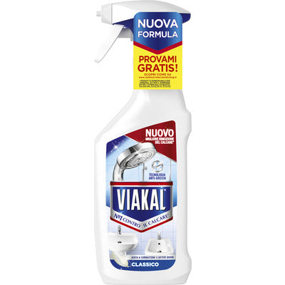 Viakal Anticalcare Classico Liquido – Detergente Anticalcare per Bagno e Acciaio Inox