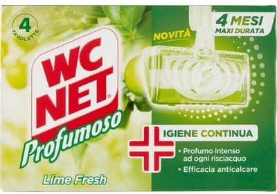 WC Net Bleach Tablet 2 Pieces – Continuous WC Hygiene