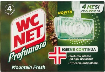 WC Net Bleach Tablet 2 Pieces – Continuous WC Hygiene
